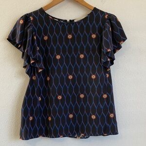 Kenzo x H&M Blouse Size 6 Blue